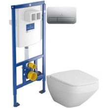 Комплект подвесной унитаз Am.Pm Inspire 2.0 C50A1700SC + система инсталляции Villeroy & Boch 92246100 + 92249061