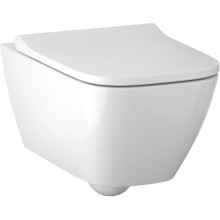 Комплект подвесной унитаз Geberit Smyle Square 500.683.01.1 + система инсталляции Jacob Delafon E5504-NF + E4316-CP