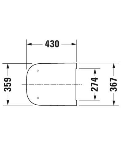 Комплект подвесной унитаз Duravit Happy D.2 2222098900 + 0064591300 + система инсталляции Jacob Delafon E24156-NF + E20859-7-BMT