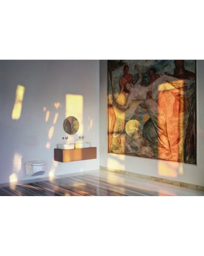 Комплект подвесной унитаз Laufen Sonar 8.2034.1.000.000.1 + 8.9334.1.000.000.1 + система инсталляции Jacob Delafon E24156-NF + E20859-7-BMT