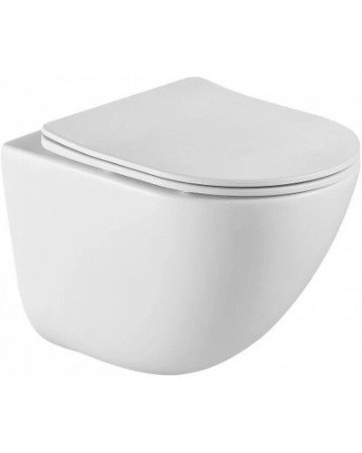 Комплект подвесной унитаз BelBagno Amanda BB051CHR + BB051SC + система инсталляции Geberit 111.362.00.5 + 115.770.DW.5