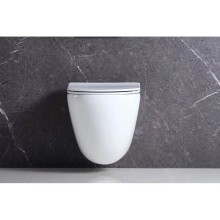 Комплект подвесной унитаз BelBagno Amanda BB051CHR + BB051SC + система инсталляции Geberit 111.362.00.5 + 115.770.DW.5