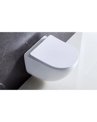 Комплект подвесной унитаз BelBagno Amanda BB051CHR + BB051SC + система инсталляции Geberit 111.362.00.5 + 115.770.DW.5