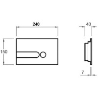 Комплект подвесной унитаз Orange C02-100W + система инсталляции Jacob Delafon E5504-NF + E4326-CP