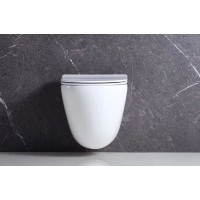 Комплект подвесной унитаз BelBagno Amanda BB051CHR + BB051SC + система инсталляции Geberit 111.362.00.5 + 115.882.DW.1