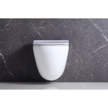 Комплект подвесной унитаз BelBagno Amanda BB051CHR + BB051SC + система инсталляции Geberit 111.362.00.5 + 115.882.DW.1