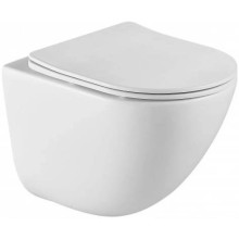 Комплект подвесной унитаз BelBagno Amanda BB051CHR + BB051SC + система инсталляции Geberit 111.362.00.5 + 115.882.DW.1