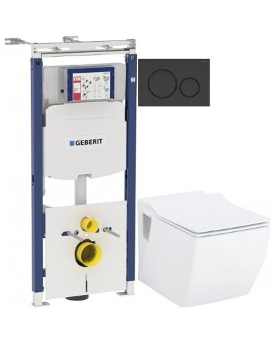 Комплект подвесной унитаз Creavit Trend TP324-11CB00E-0000 + KC2303.01.0000E + система инсталляции Geberit 111.362.00.5 + 115.882.DW.1