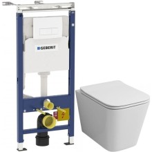 Комплект подвесной унитаз Grossman GR-4441S + система инсталляции Geberit 458.125.11.1