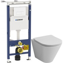 Комплект подвесной унитаз Grossman GR-4477S + система инсталляции Geberit 458.125.11.1
