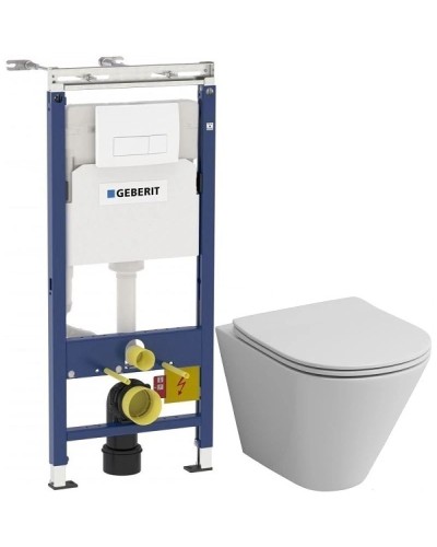 Комплект подвесной унитаз Grossman GR-4477S + система инсталляции Geberit 458.125.11.1