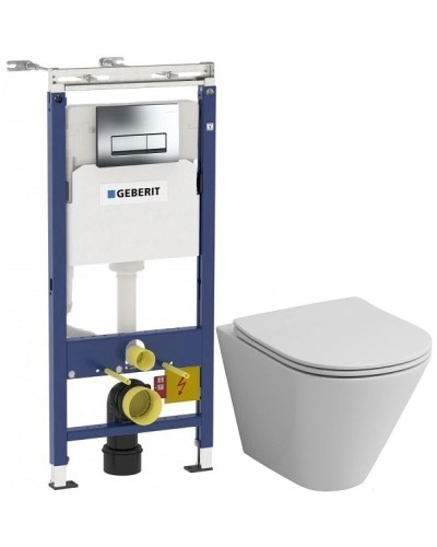 Комплект подвесной унитаз Grossman GR-4477S + система инсталляции Geberit 458.125.21.1