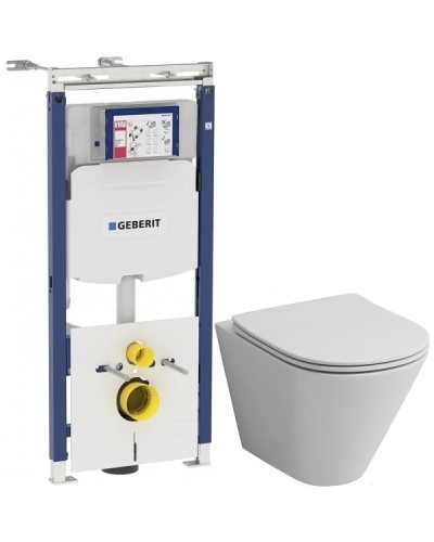 Комплект подвесной унитаз Grossman GR-4477S + система инсталляции Geberit 111.362.00.5