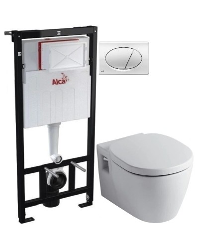 Комплект Ideal Standard Connect E803501 + E712701 + система инсталляции AlcaPlast AM101/11203:1RUSSETM71