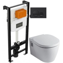 Комплект Ideal Standard Connect E803501 + E71270 + система инсталляции Jacob Delafon E24156-NF + E20859-7-BMT