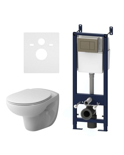 Комплект подвесной унитаз + система инсталляции AM.PM Sense IS3741700
