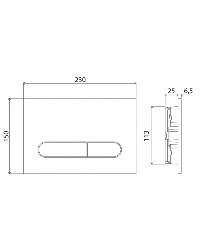 Комплект 4 в 1 BelBagno BB046CHR/BB2111SC/BB002-80/BB005-PR-CHROME