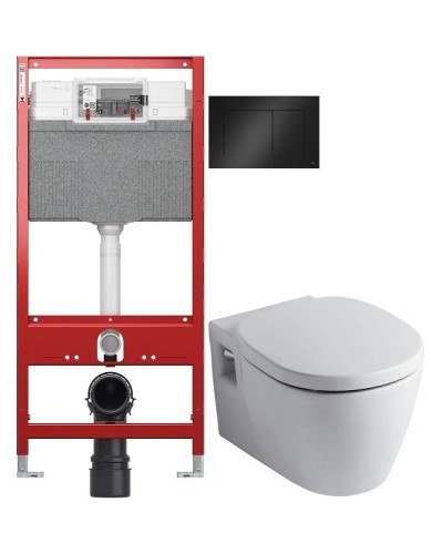 Комплект Ideal Standard Connect E803501 + E71270 + система инсталляции Tece 9300302 + 9240407