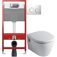 Комплект Ideal Standard Connect E803501 + E71270 + система инсталляции Tece 9300302 + 9240921