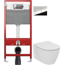 Комплект подвесной унитаз Ideal Standard Tesi T007901 + T352701 + система инсталляции TECE 9300302 + 9240401