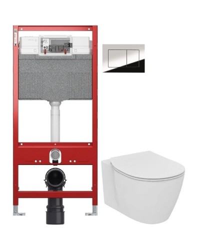 Комплект подвесной унитаз Ideal Standard Tesi T007901 + T352701 + система инсталляции TECE 9300302 + 9240401