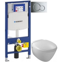 Комплект подвесной унитаз Jacob Delafon Presquile E4440-00 + система инсталляции Geberit 111.300.00.5 + 115.770.21.5 + 111.815.00.1