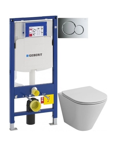 Комплект подвесной унитаз Grossman GR-4477S + система инсталляции Geberit 111.300.00.5 + 115.770.21.5 + 111.815.00.1
