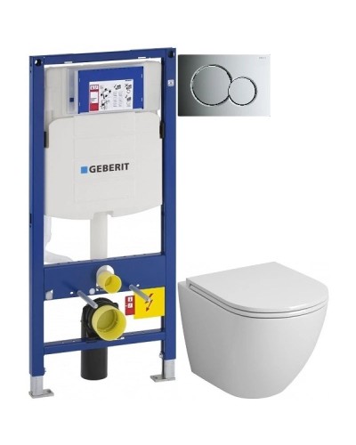 Комплект подвесной унитаз Grossman GR-4455S + система инсталляции Geberit 111.300.00.5 + 115.770.21.5 + 111.815.00.1