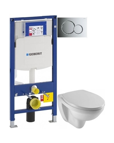 Комплект подвесной унитаз Jacob Delafon Patio EDV102-00 + E70021-00 + система инсталляции Geberit 111.300.00.5 + 115.770.21.5 + 111.815.00.1