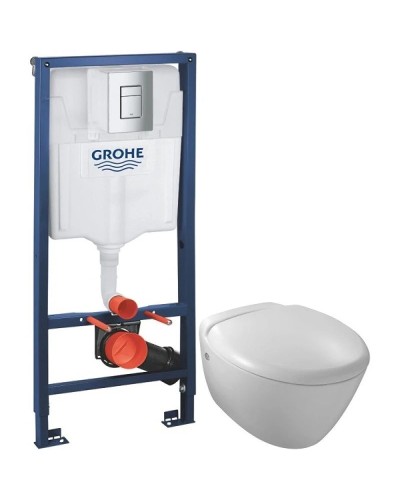 Комплект подвесной унитаз Jacob Delafon Presquile E4440-00 + система инсталляции Grohe 38772001