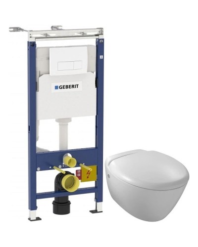 Комплект подвесной унитаз Jacob Delafon Presquile E4440-00 + система инсталляции Geberit 458.125.11.1