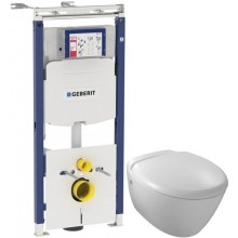 Комплект подвесной унитаз Jacob Delafon Presquile E4440-00 + система инсталляции Geberit 111.362.00.5