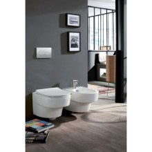 Комплект подвесной унитаз Jacob Delafon Odeon Rive Gauche EDR102-00 + E24889-00 + система инсталляции Villeroy & Boch 92246100 + 92249068