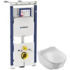 Комплект подвесной унитаз Jacob Delafon Odeon Rive Gauche EDR102-00 + E24889-00 + система инсталляции Geberit 111.362.00.5