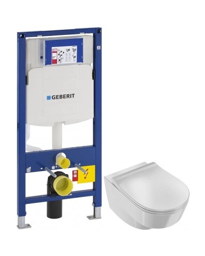 Комплект подвесной унитаз Jacob Delafon Odeon Rive Gauche EDR102-00 + E24889-00 + система инсталляции Geberit 111.300.00.5