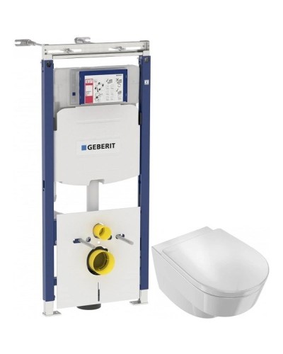 Комплект подвесной унитаз Jacob Delafon Odeon Rive Gauche EDR102-00 + E24888-00 + система инсталляции Geberit 111.362.00.5