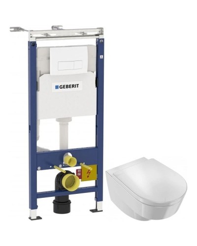 Комплект подвесной унитаз Jacob Delafon Odeon Rive Gauche EDR102-00 + E24888-00 + система инсталляции Geberit 458.125.11.1