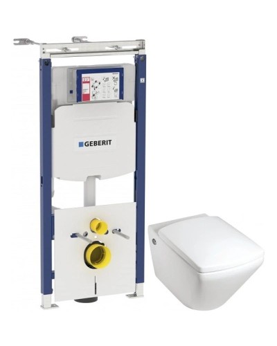 Комплект подвесной унитаз Jacob Delafon Escale E1306-00 + система инсталляции Geberit 111.362.00.5