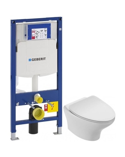 Комплект подвесной унитаз Jacob Delafon Nouvelle Vague EDJ102-00 + E20069-00 + система инсталляции Geberit 111.300.00.5