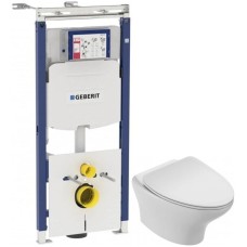 Комплект подвесной унитаз Jacob Delafon Nouvelle Vague EDJ102-00 + E20069-00 + система инсталляции Geberit 111.362.00.5