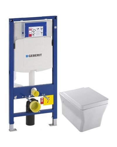 Комплект подвесной унитаз Jacob Delafon Reve E4811-00 + система инсталляции Geberit 111.300.00.5