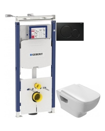 Комплект подвесной унитаз Jacob Delafon Struktura EDE102-00 + E70024-00 + система инсталляции Geberit 111.362.00.5 + 115.770.DW.5
