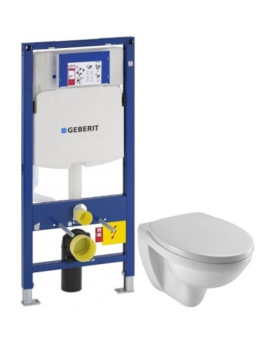 Комплект подвесной унитаз Jacob Delafon Patio EDV102-00 + E70021-00 + система инсталляции Geberit 111.300.00.5