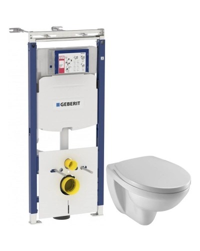 Комплект подвесной унитаз Jacob Delafon Patio EDV102-00 + E70021-00 + система инсталляции Geberit 111.362.00.5