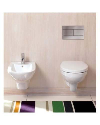 Комплект подвесной унитаз Jacob Delafon Patio EDV102-00 + E70021-00 + система инсталляции Villeroy & Boch 92246100