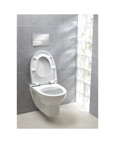 Комплект подвесной унитаз Jacob Delafon Odeon Up E4764-00+8409K + система инсталляции E5504-NF + E4316-CP