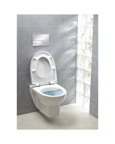 Комплект подвесной унитаз Jacob Delafon Odeon Up E4764-00+8409K + система инсталляции Jacob Delafon E5504-NF + E4326-00