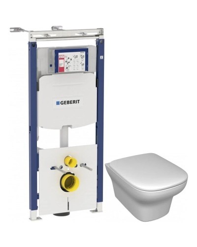 Комплект подвесной унитаз Jacob Delafon Vox EDM102-00 + E20142-00 + система инсталляции Geberit 111.362.00.5