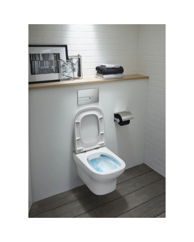 Комплект подвесной унитаз Jacob Delafon Vox EDM102-00 + E20142-00 + система инсталляции Villeroy & Boch 92246100 + 92249061