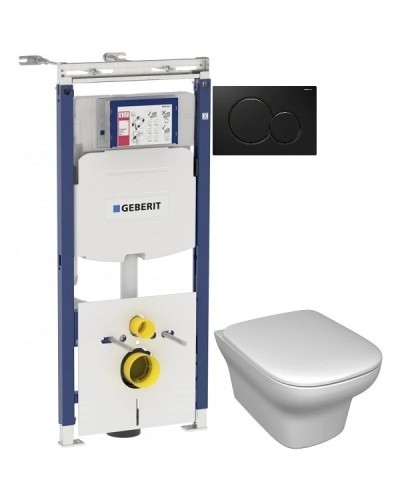 Комплект подвесной унитаз Jacob Delafon Vox EDM102-00 + E20142-00 + система инсталляции Geberit 111.362.00.5 + 115.770.DW.5